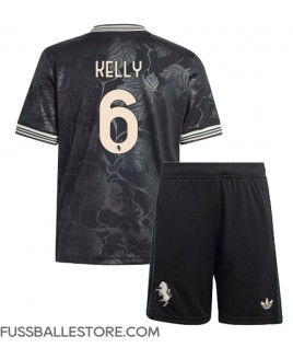 Günstige Juventus Lloyd Kelly #6 3rd trikot Kinder 2025-26 Kurzarm (+ Kurze Hosen)